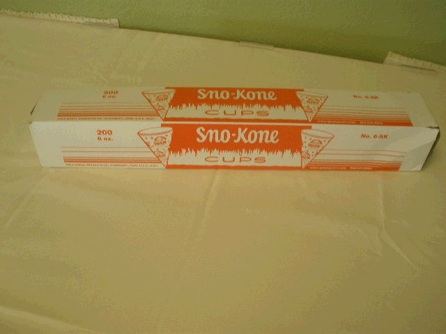 Rental store for SNOWCONE, CUP, 200CT in Concord CA