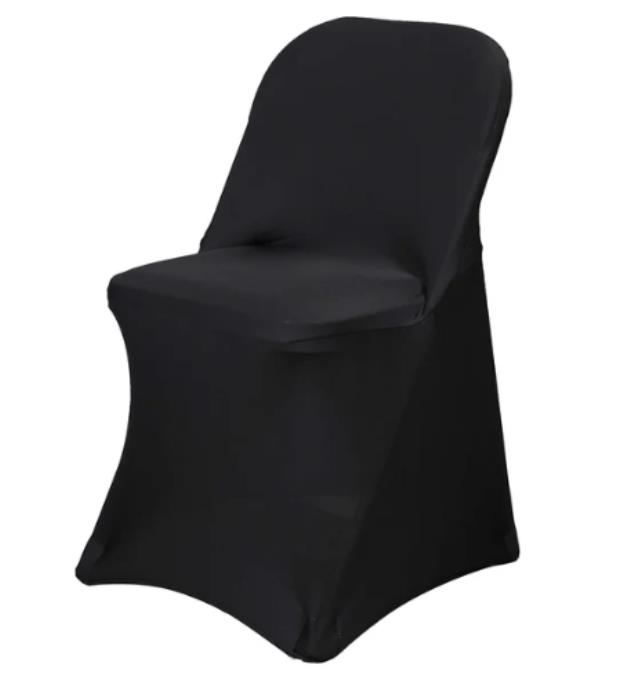 Rental store for CHAIR COVER, SPANDEX, BLACK in Concord CA