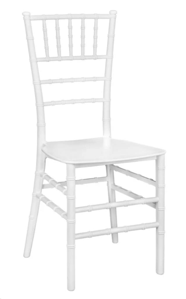 Rental store for CHAIR, WHITE CHIVARI in Concord CA