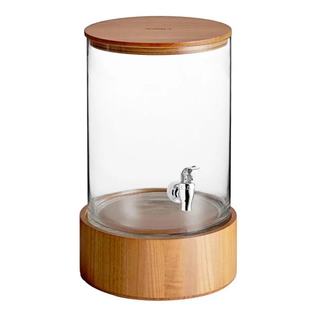 Where to find BEVERAGE DISP, GLASS W WOOD STAND,3G. in Concord