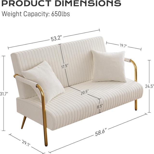 Where to find Velvet Loveseat Couch in Concord