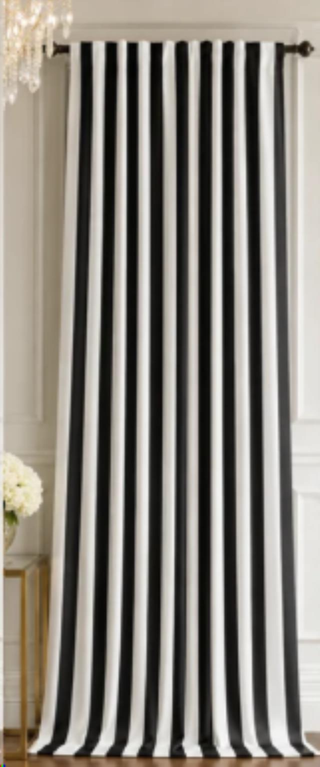 Rental store for Pipe-Drape-B W STRIPES in Concord CA