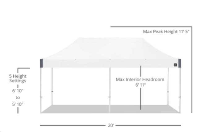 Where to find CANOPY, 10X20, WHITE in Concord