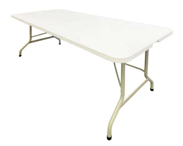 Rental store for TABLE, PLASTIC 6 x30 , FOLD in half -E in Concord CA