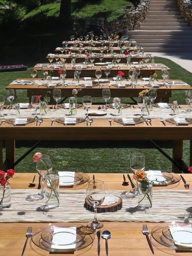 Where to find TABLE, FARM Chestnut 8 X40 , SEATS 8-10 in Concord