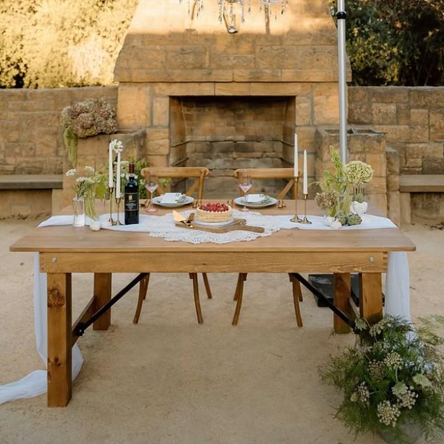 Where to find TABLE, FARM Chestnut 6 X40 , SEATS 6-8 in Concord