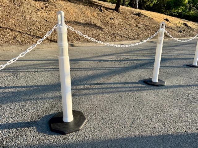 Rental store for Barricade, Delineator post, base, white in Concord CA