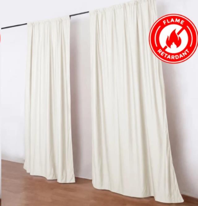 Where to find Pipe-Drape-SCUBA IVORY-Panel-10 in Concord