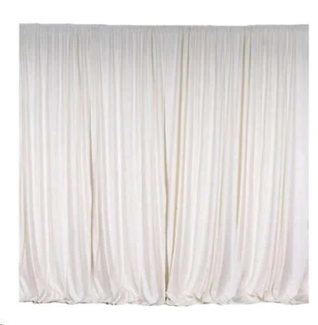Rental store for Pipe-Drape-SCUBA IVORY-Panel-10 in Concord CA