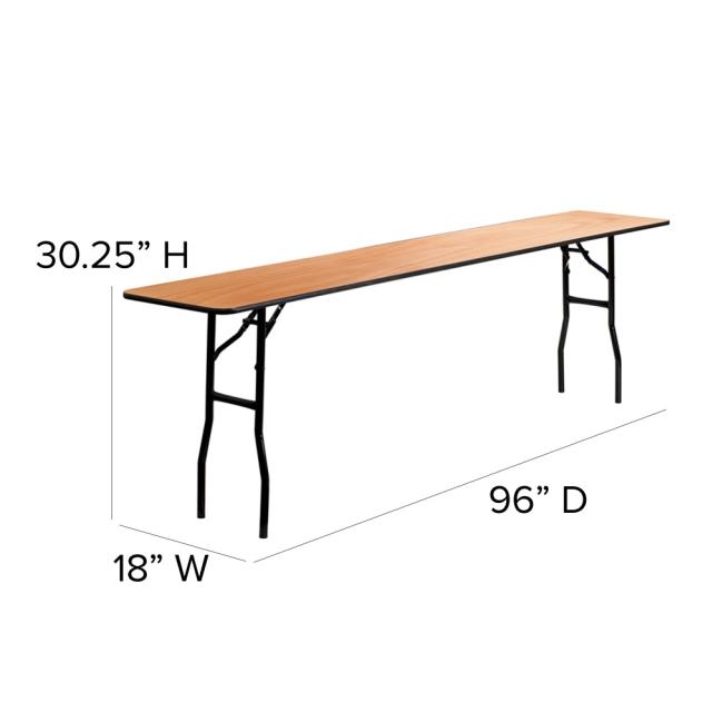 Rental store for TABLE, WOOD 8 X18 , CONFERENCE in Concord CA