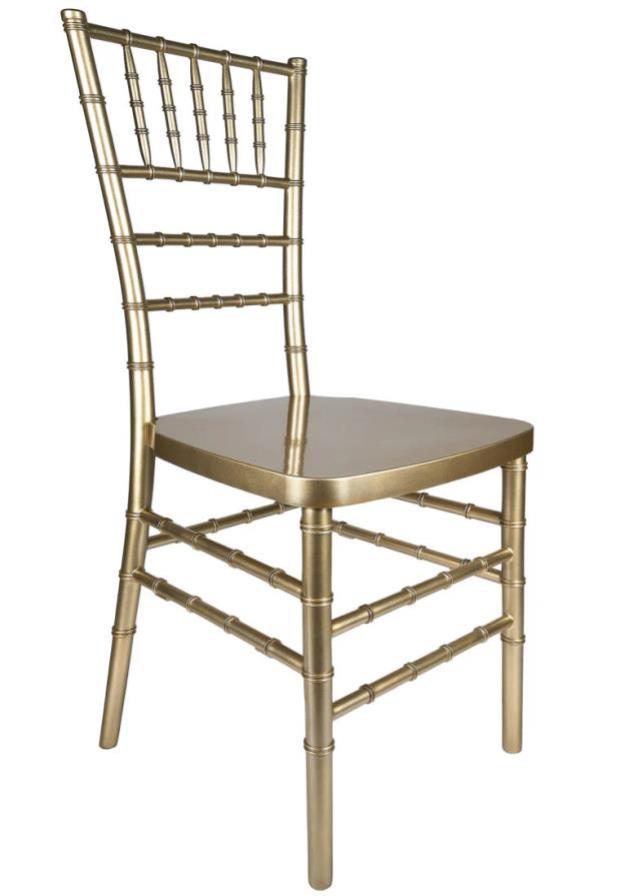 Rental store for CHAIR, Champagne GOLD, Chiavari in Concord CA