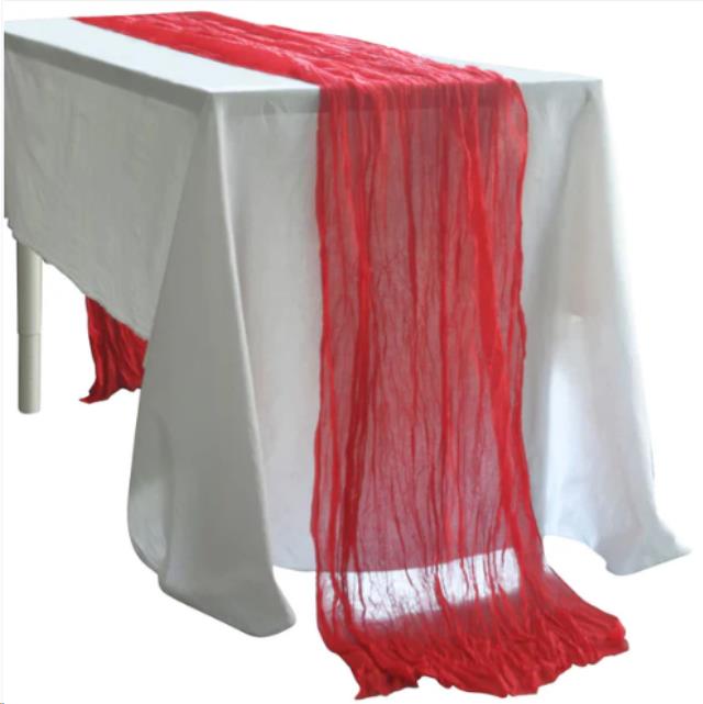 Rental store for LINEN, RUNNER, RED 10FT in Concord CA
