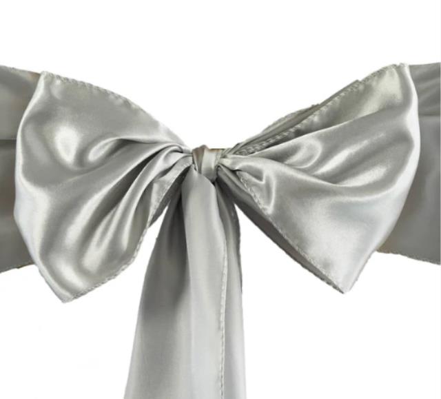 Rental store for CHAIR SASH, SILVER, SATIN in Concord CA
