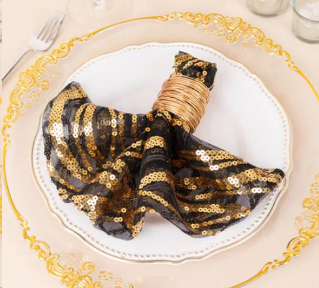Where to find LINEN, NAP, 20X20 GOLD SEQUIN in Concord