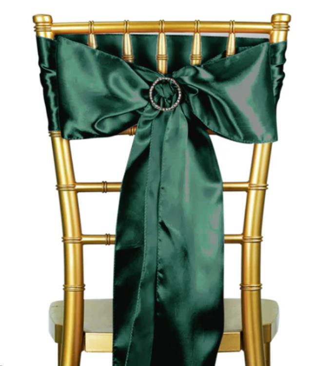 Rental store for CHAIR SASH, EMERALD GREEN in Concord CA
