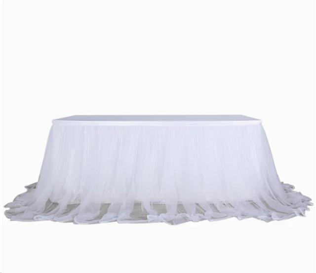Rental store for SKIRT, 14 X 48 , TULLE, WHITE in Concord CA