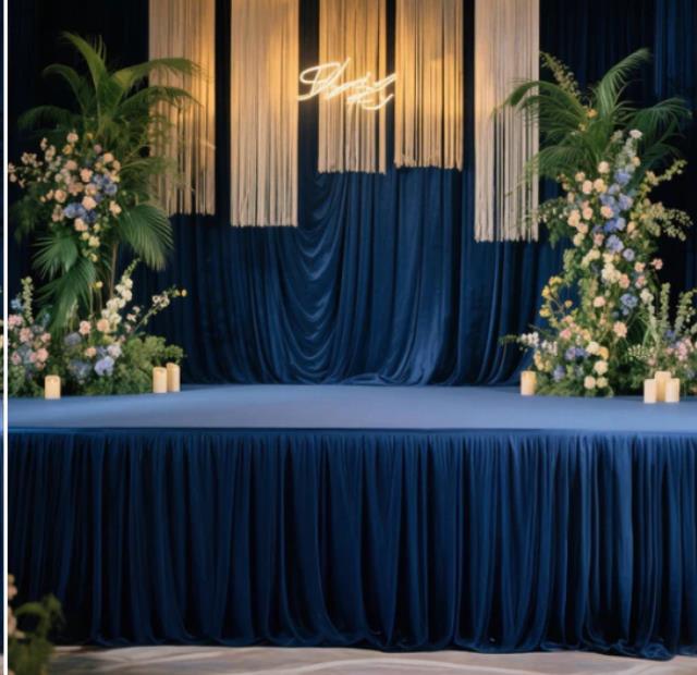 Rental store for LINEN, STAGE, 48 X20 , NAVY in Concord CA