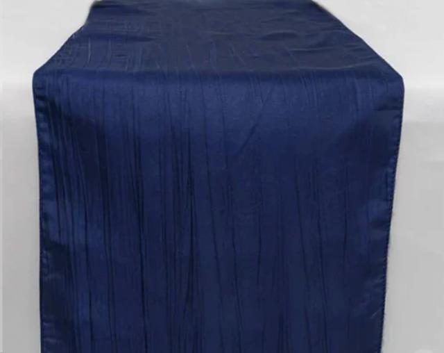 Rental store for LINEN, RUNNER, 12X108 CRINKLE, NAVY in Concord CA