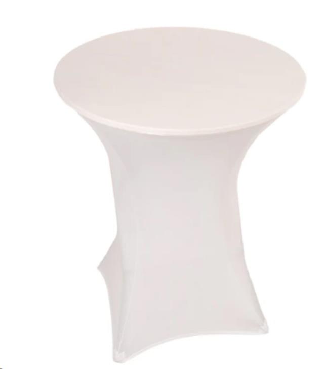 Rental store for LINEN, 36 , RD, WHITE, SPANDEX COCKTAIL in Concord CA