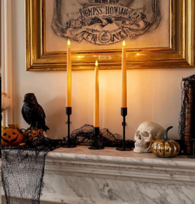 Where to find CANDLE - FLAMELESS TAPER-ORANGE in Concord