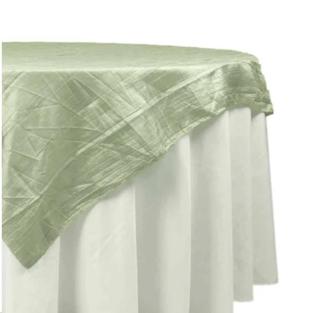 Rental store for LINEN, 72 , SQ, SAGE, TAFFETA in Concord CA