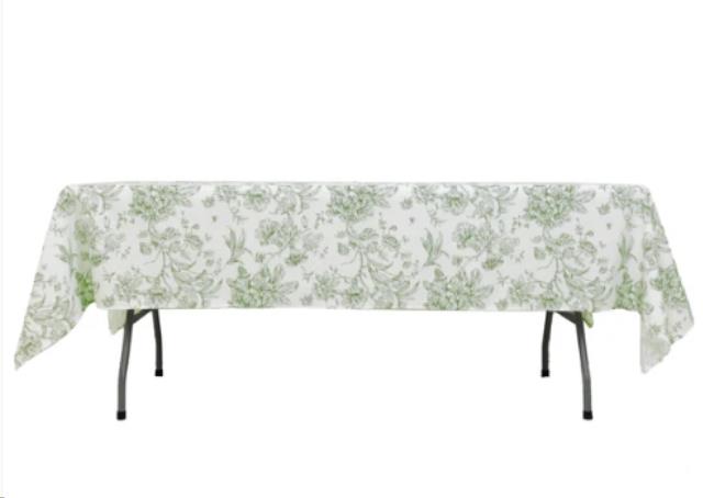 Rental store for LINEN,60X102 , DUSTY SAGE TOILE in Concord CA